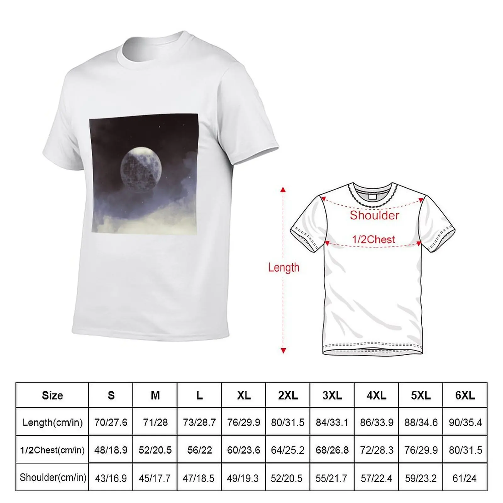 LUNAR T-Shirt t shirt personalised t shirts for man cotton soft T-Shirt