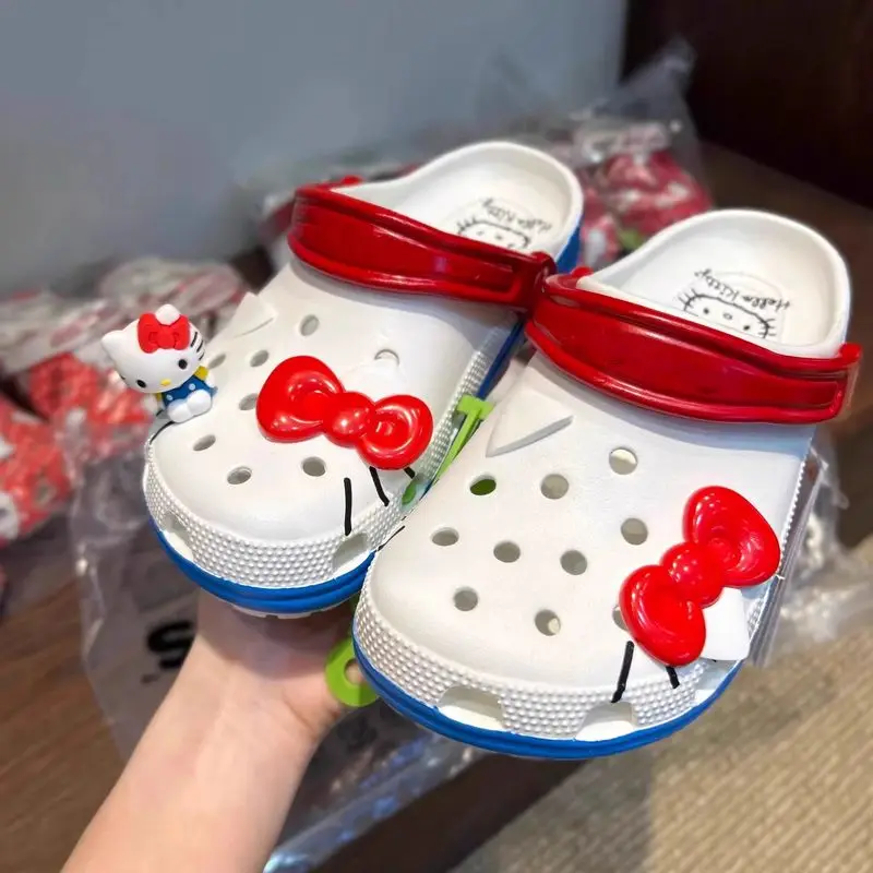 

Kt Cat Children'S Cave Shoes Summer Beach Shoes Girls' Sandals Non Slip Indoor Casual Shoes Cool And Breathable