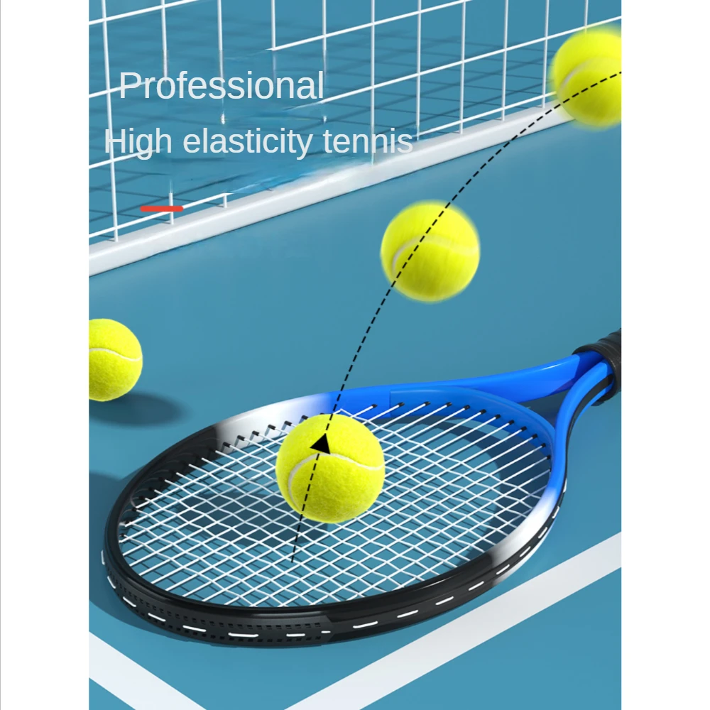 Juego de raquetas de tenis para mujeres y hombres, recreativo para principiantes, 27 pulgadas