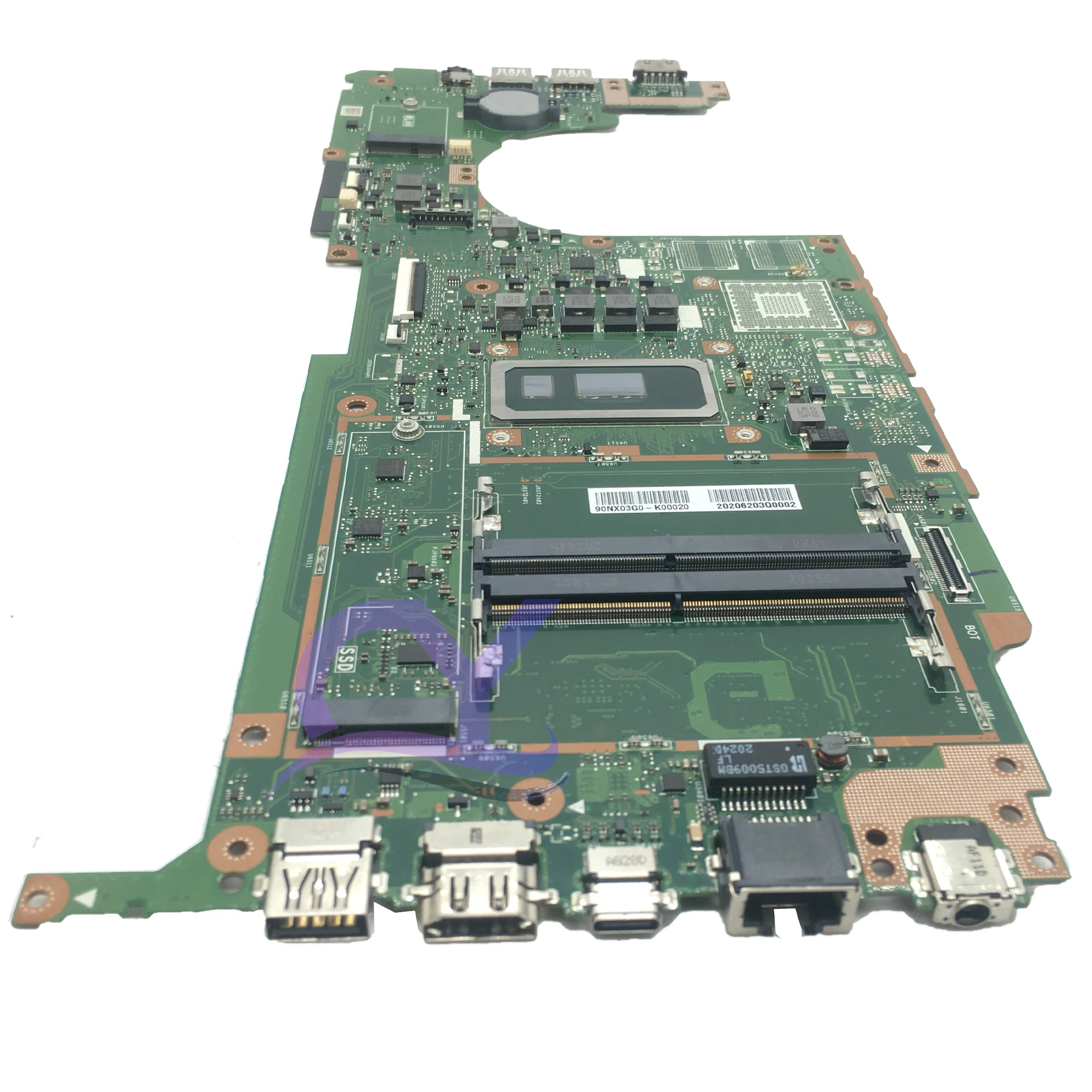 Imagem -05 - Placa-mãe do Portátil para Asus Experimtbook P2451fa P2451 P2451f P2451fb P2451faw P2451fav I510210u Uma 920mx Mainboard