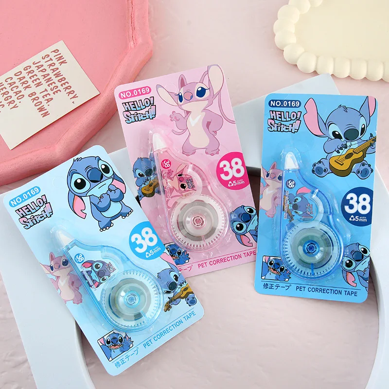 3 قطع من شريط تصحيح الأزرق الصغير الكرتوني، شريط تصحيح قرطاسية لطيف #1