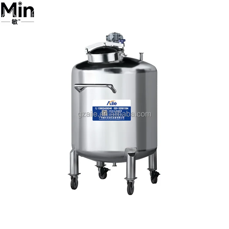 Tanque de Almacenamiento de Acero Inoxidable de 100L/200L, Máquina Mezcladora para la Producción de Perfumes y Mezcla de Materias Primas para Perfumes
