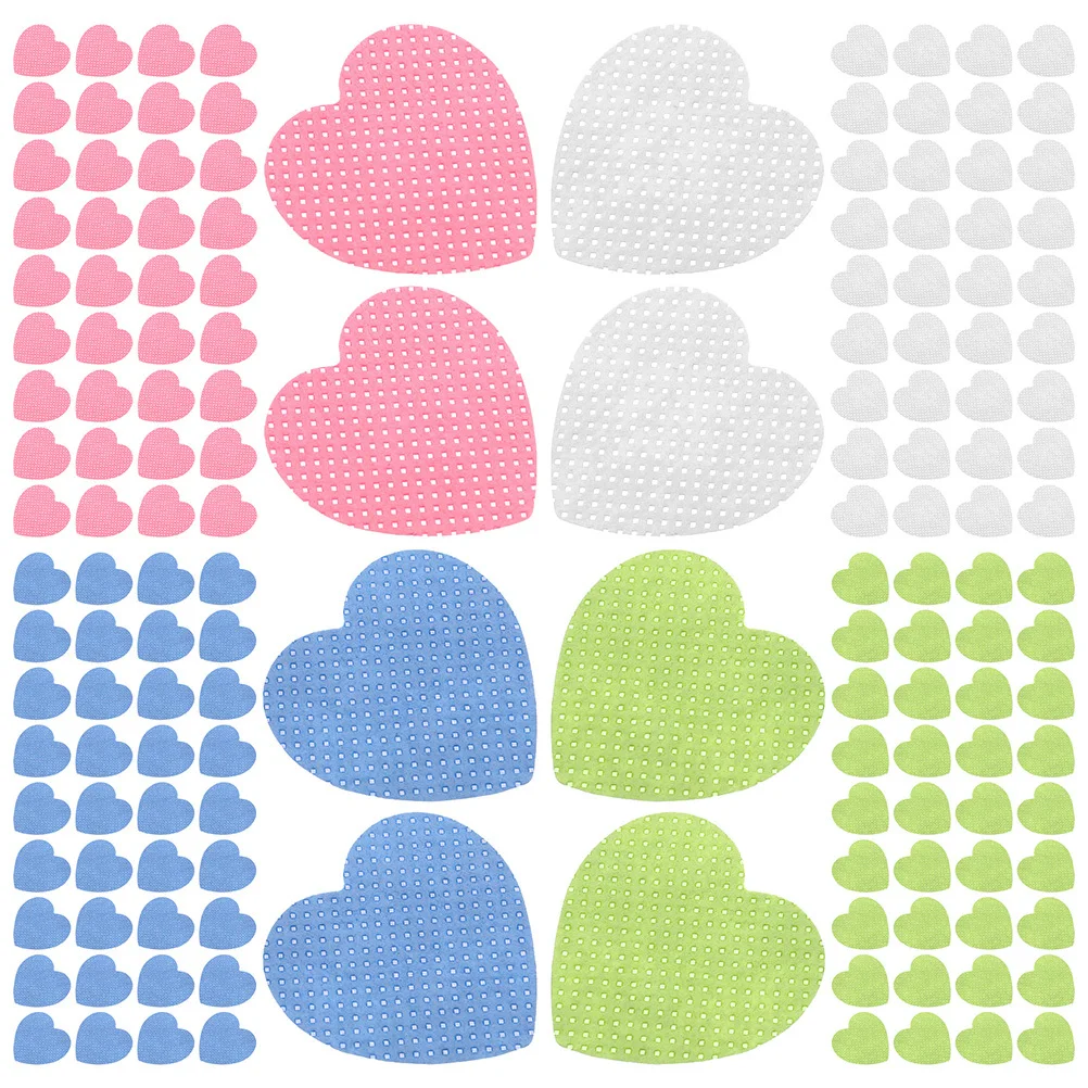800 feuilles tampons dissolvant d'ongles non pelucheux en forme de coeur lingettes dissolvant de vernis à ongles tampons d'élimination de vernis efficaces utilisation sûre et confortable