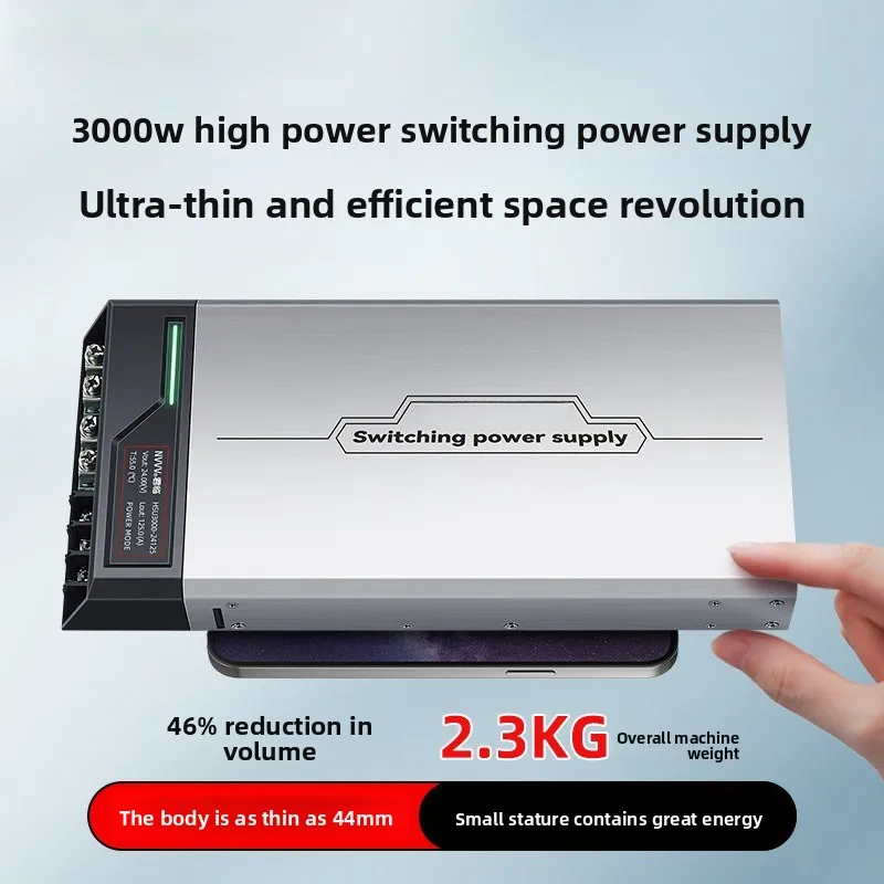 

24V 83A High Power PSU Charger - 2000W Mini AC-DC Adjustable Switching Power Supply (CC/CV)