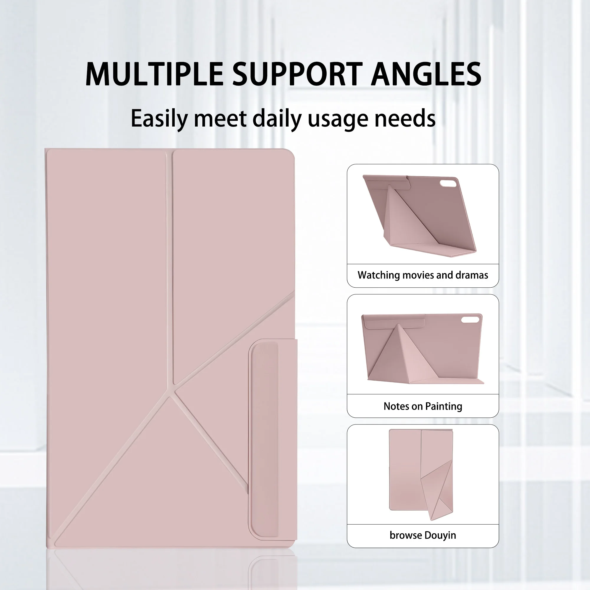 Magnetic Case For Samsung Galaxy Tab S11 Two Angles Stand Cover With Pencil Holder For S11 Ultra 14.6 inch Auto Sleep Wake