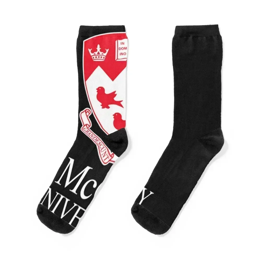 McGill University Classic Socks kawaii floral Socks Women's Men's