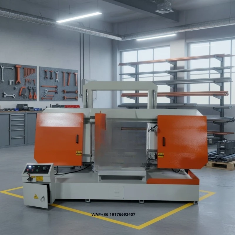Horizontal High-precision CNC Automatic Feeding Metal Band Saw Machine High Speed High-Accuracy Circular Saw Machine