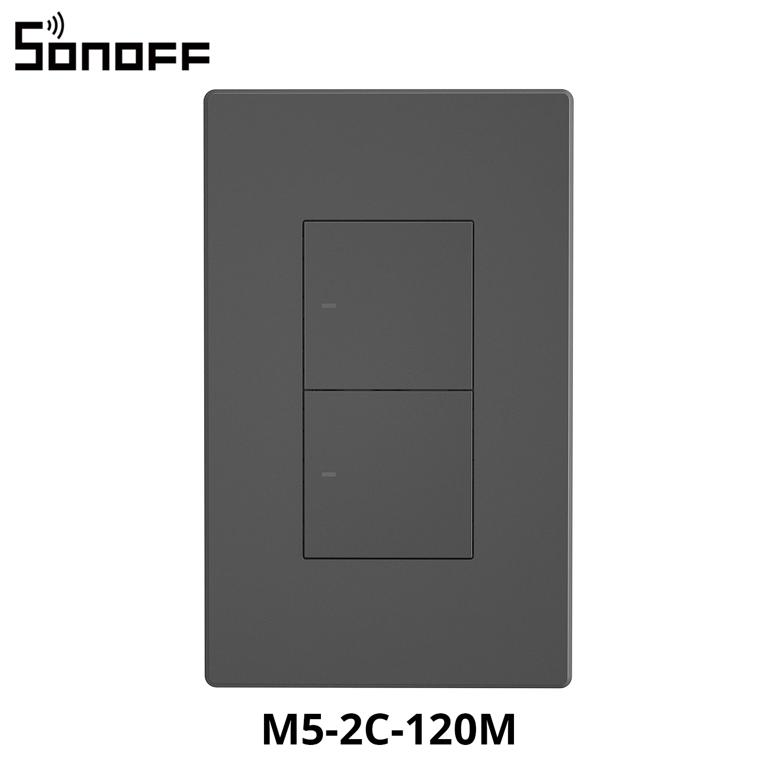 1/2/3Gang SONOFF M5-120 US Matter Smart WiFi Wandschakelaar Mechanische lokale knop APP Spraakbesturing via eWeLink Alexa Google Home