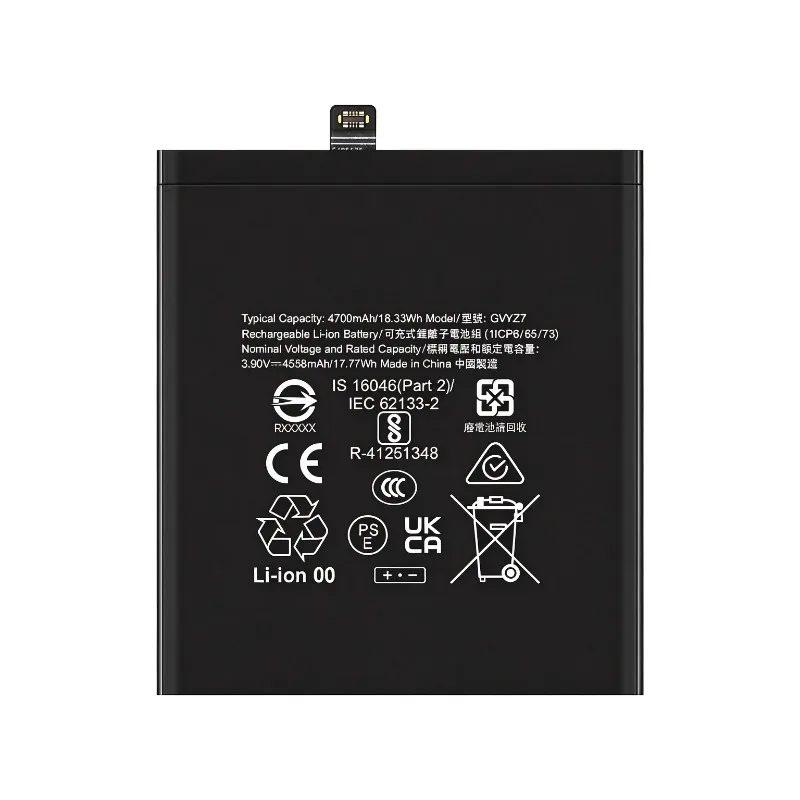 GVYZ7 4700mAh Replacement Battery For Google Pixel 9 Pixel 9 Pro, High Capacity Grade A Cell Phone Battery with Repair Tools
