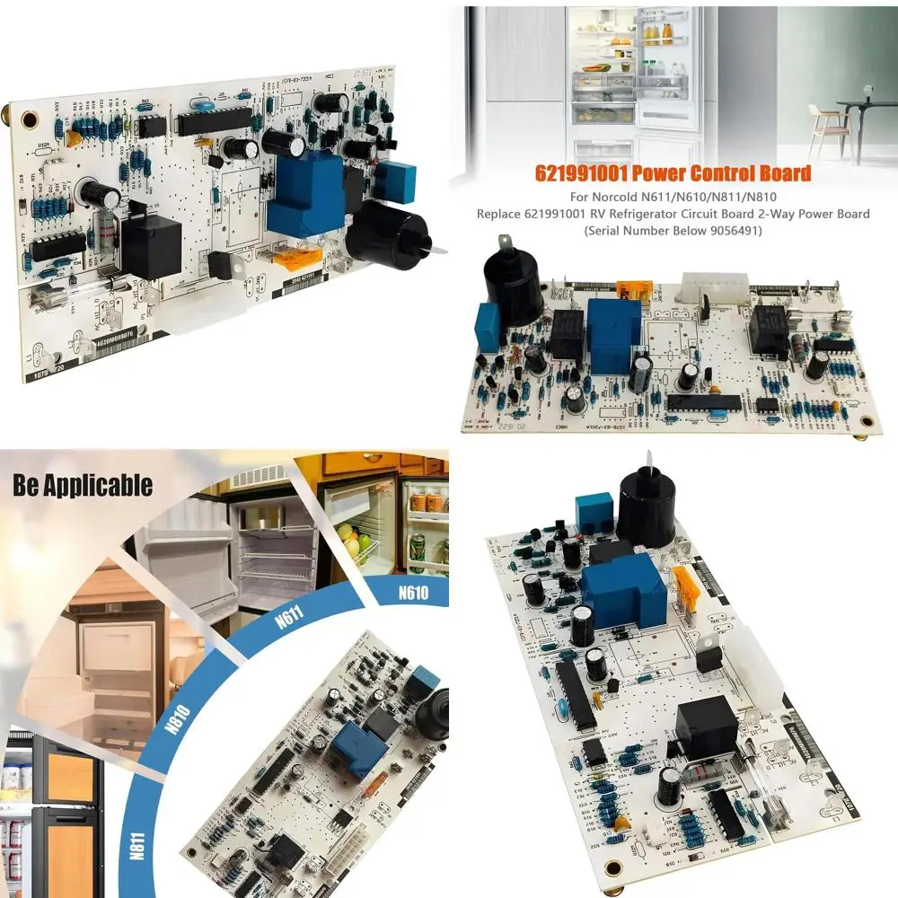 

Комплект платы управления холодильником Topteng RV 621991001 для Norcold N641 N841 серии, двухсторонняя плата управления