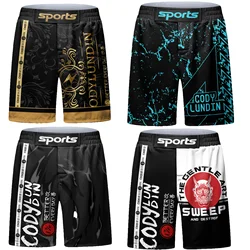 Cody Lundin MMA Shorts & BJJ Shorts Men Grappling Fight Shorts for Boxing Kickboxing Muay Thai 17