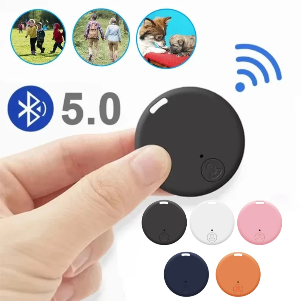 

Wireless Mini GPS Tracker Portable Item Finders Anti-lost Alarm Key Bluetooth APP GPS Locator Smart Tag Finder For iPhone Androi