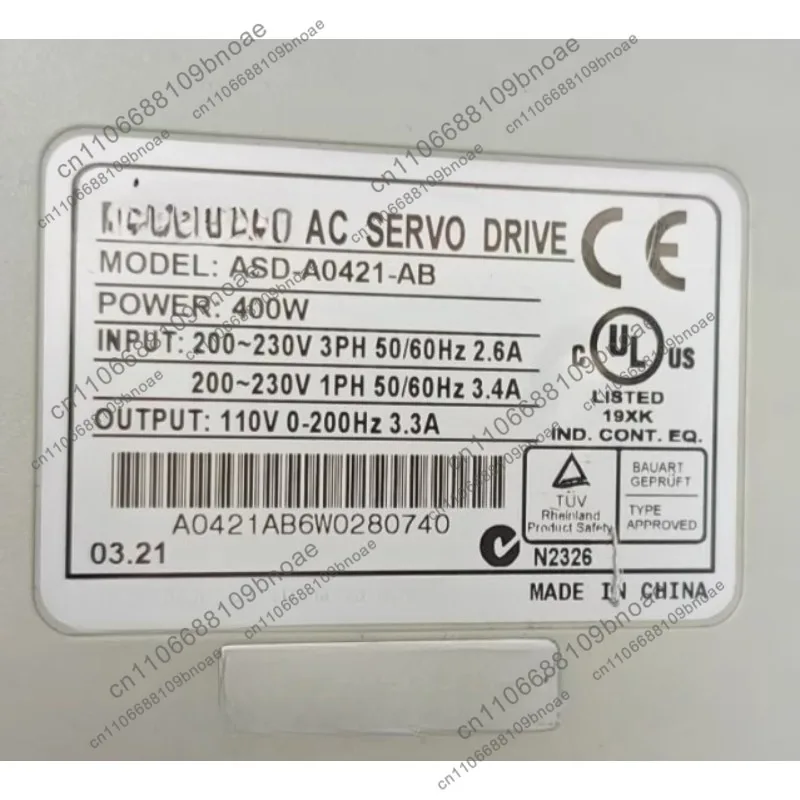 ASD-A0421-AB servo driver