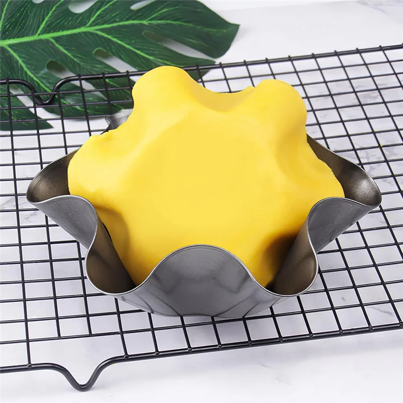 

AT43-Nonstick Large Taco Shell Bowl Carbon Steel Tortilla Maker Shell Non-Stick Salad Plate