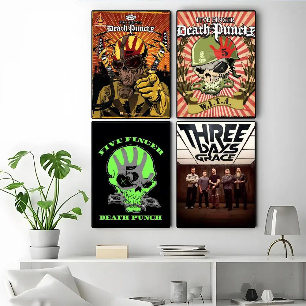 Singer Five Finger Death Punch Poster Modern Elegant Wall Stickers, Home Decor Poster, Wall Art for Living Room & Dorm