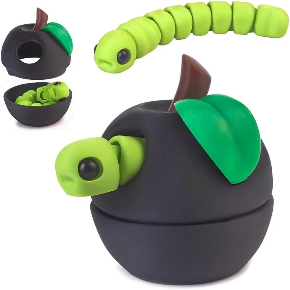 

Full Body Joints 3D Printed Fruit Toy Multi-color 3D Printing Movable Model Figure Movable Design Cute and Silly