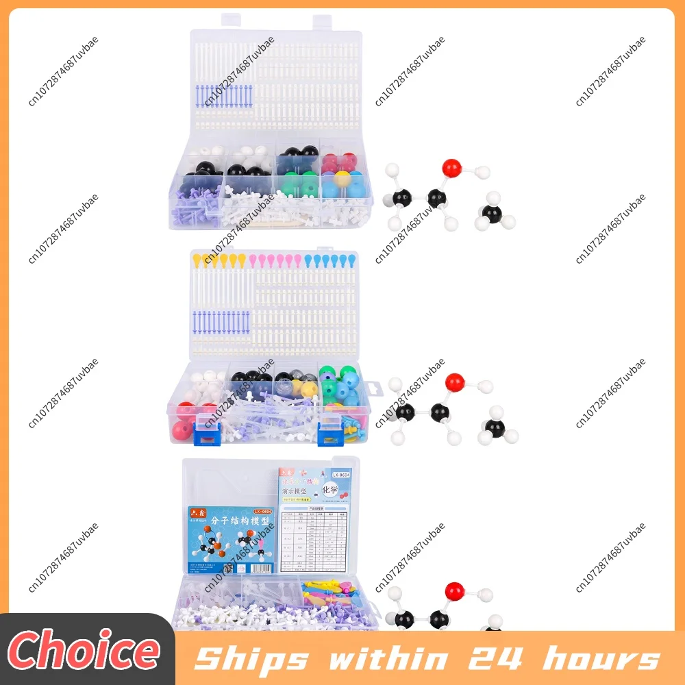 Molecular Structures Building Kit Visualize Structure & Effortless Assembly Organic Molecular Set for Chemistry Teaching