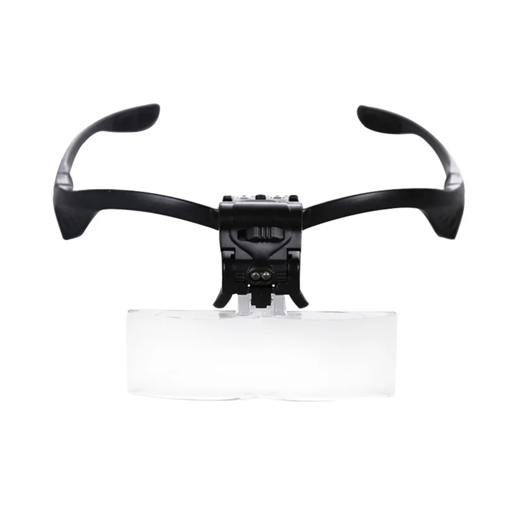 

1pc Forehead Magnifier Lamp For Eyelash Grafting Makeup Artists Forehead Amplifier With Light Home Salon Mirror Light