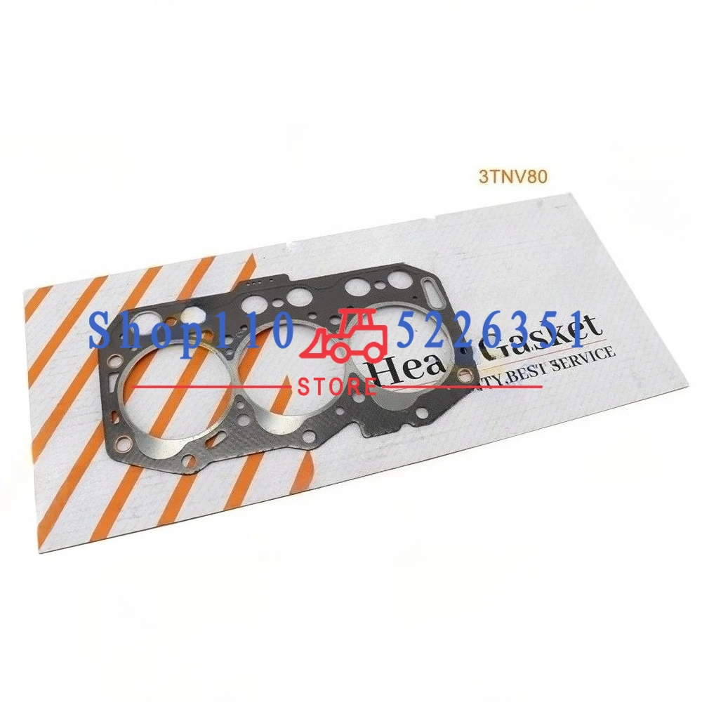 Full Gasket Kit + Piston 3TNV80 Kit For Engine Overhaul Rebuild Kit Ring Cylinder Head Gasket