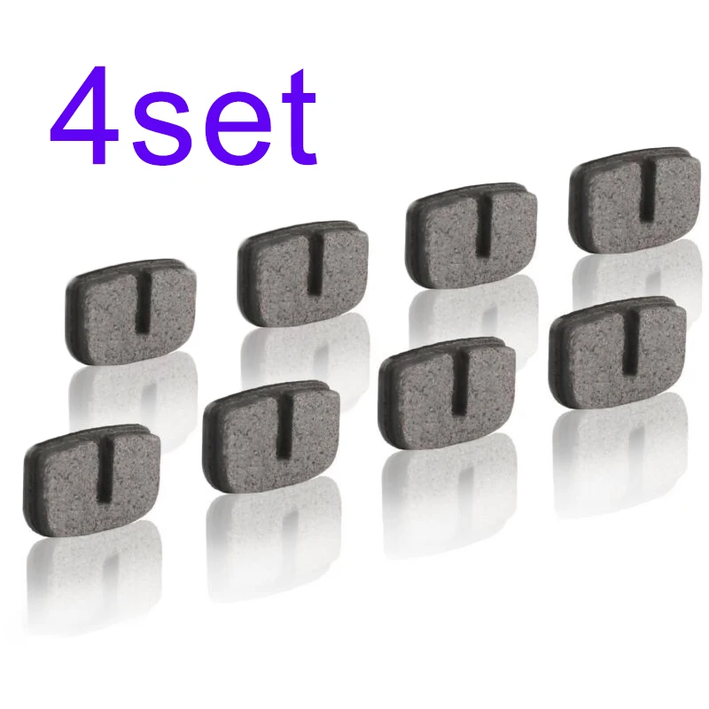 

4 пары 2-тактных мотоциклетных дисков/тормозных колодок, детали для скутера, велосипедные/аксессуары для 43cc 47cc 49cc мини-детский/велосипед 100 г