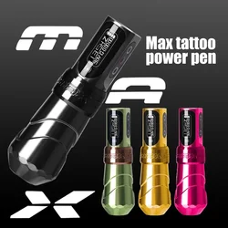 YILONG Max máquina de tatuaje rotativa profesional 3,5mm 4,0mm carrera dispositivos de maquillaje permanente inalámbricos suministros de equipos de tatuaje