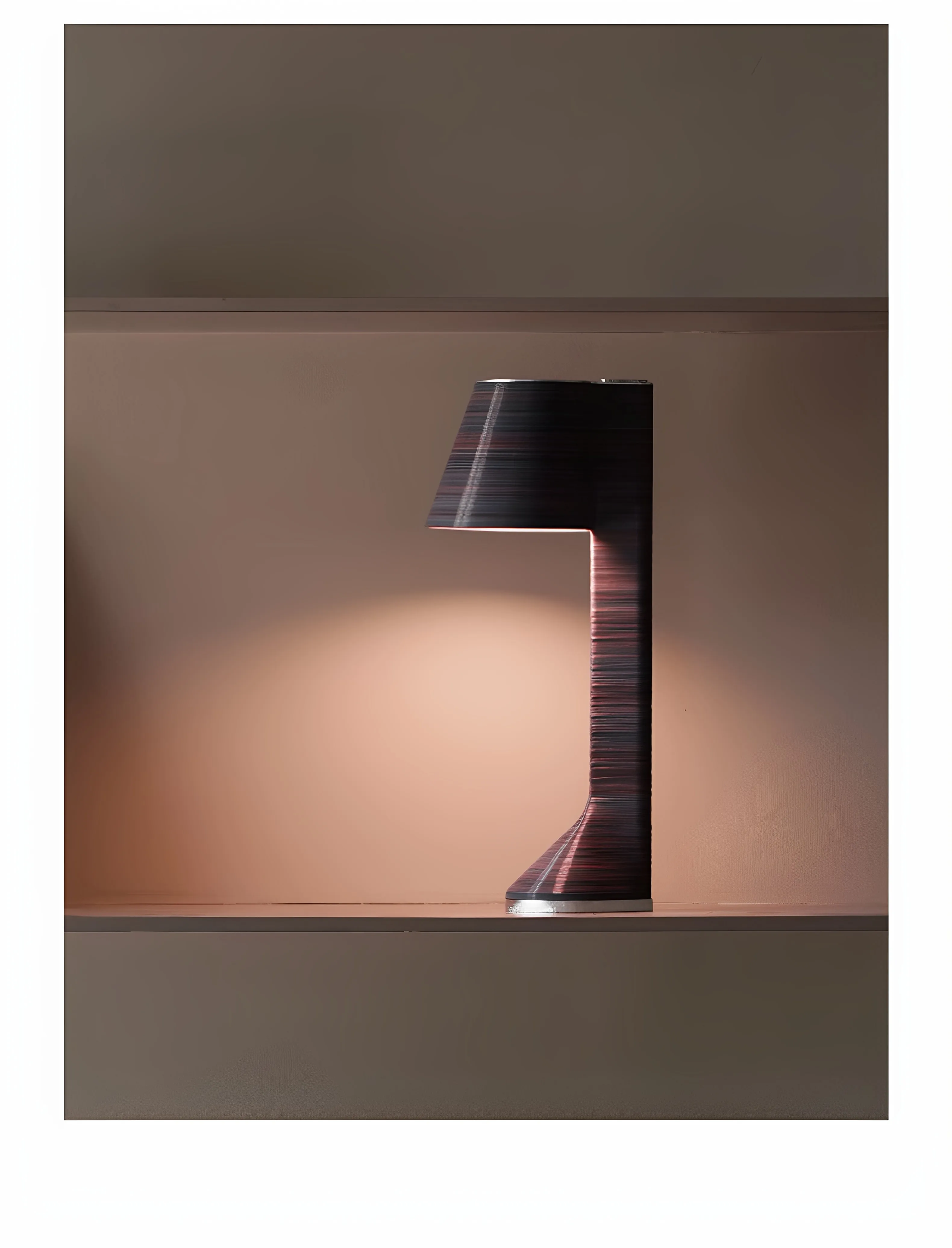 Ambient light Portable, minimalist design, dimmable and rechargeable 3D printing