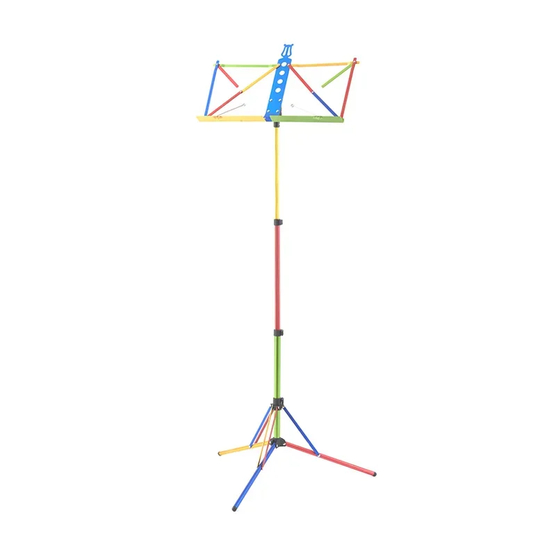 

Folding music stand aluminum alloy tripod music stand bracket height adjustable, with musical instrument bag