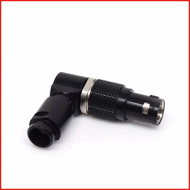 

FSG 360-Degree Rotating Elbow Plug Black Quick-Connect Push-Pull Self-Locking Connector
