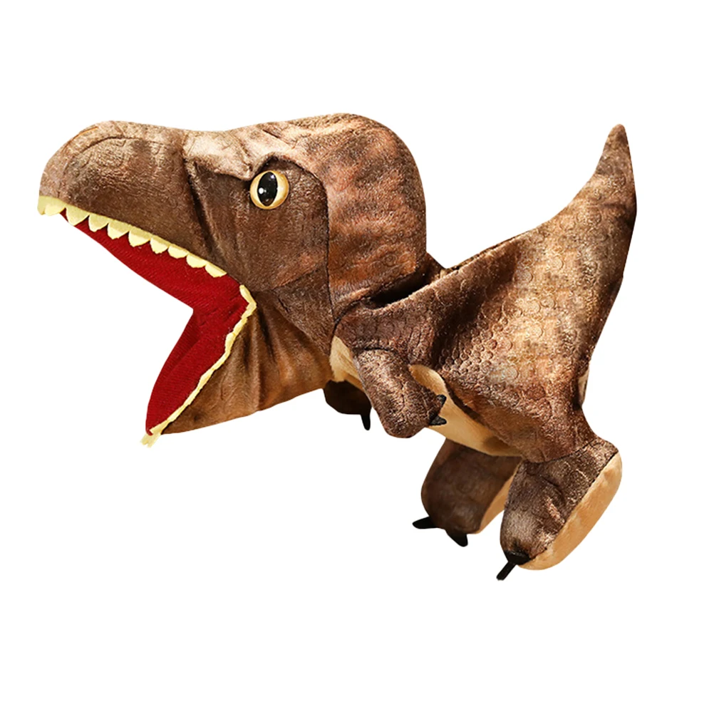 1 szt. Pacynka Dinozaura Dziecięca Zabawka Zwierzę Kreskówka Gryząca Pacynka Dzieci Opowiadanie Historii Zabawka Interaktywna Gra Rodzic-Dziecko