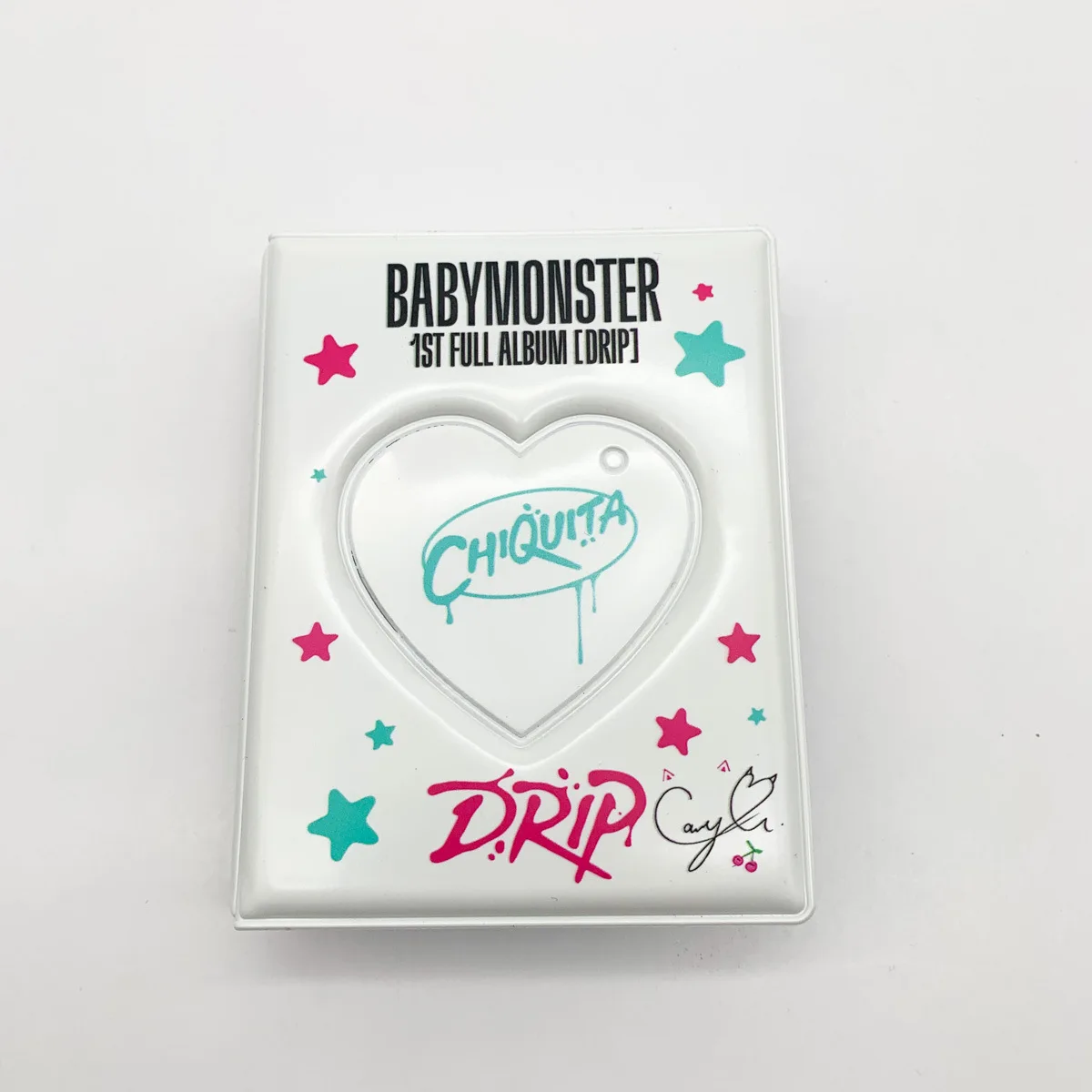 Babymonster การ์ด Binders หยดอัลบั้ม Ahyeon ASA Ruka Chiquita Photocards Collective การ์ดหนังสือ Rora Rami Pharita แฟนของขวัญ