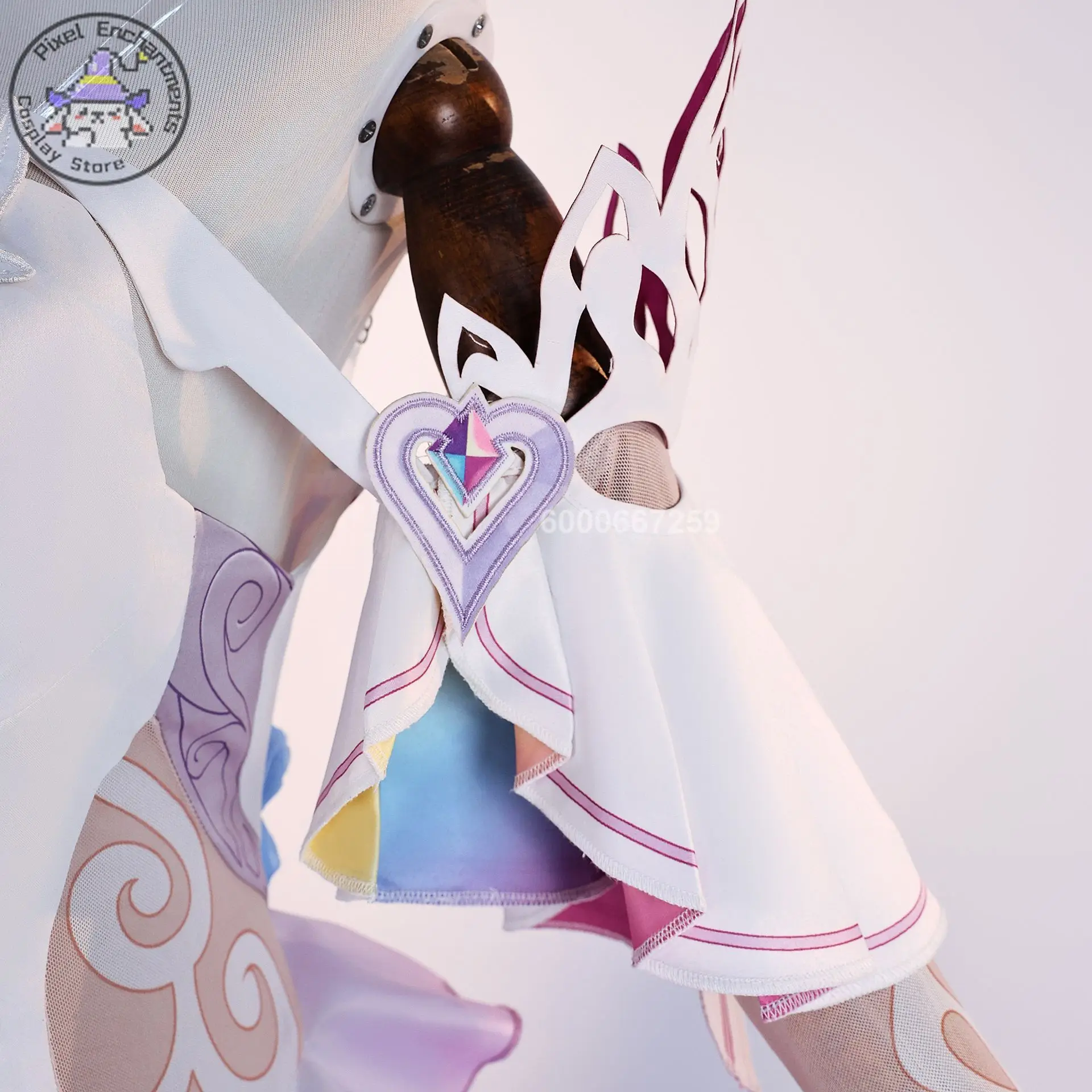 Top Game Honkai: Star Rail Cosplay Costume Anime Cyrene Role Playing Clothes Dress Outfit Wig Shoes Women Comic Con Halloween