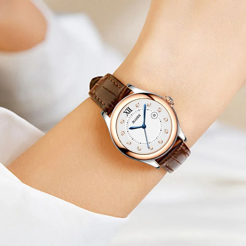 Fashion Quartz Wristwatches High-end Luxury Woman Watch Original Brand Luxury Woman Watch Round Ladies Hand Clock Genuine