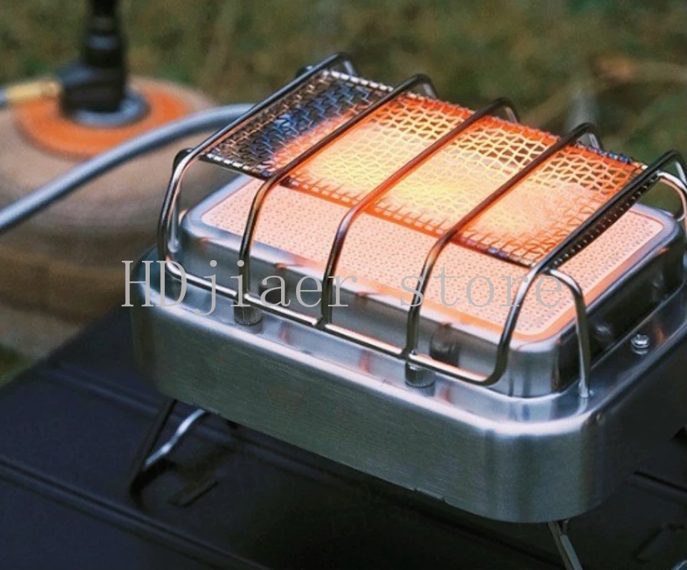 

Dual Infrared Radiation Furnace Multifunctional Camping Gas Burner Split Type Furnace Portable Gas Heating Heater