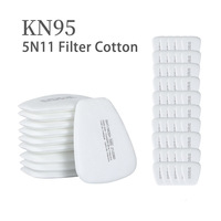 10/20pcs KN95 Pre-filter 5N11 Filter Cotton Dust-Proof For 6200/7502/6800 Dust Mask Respirator Painting Spraying Accessories
