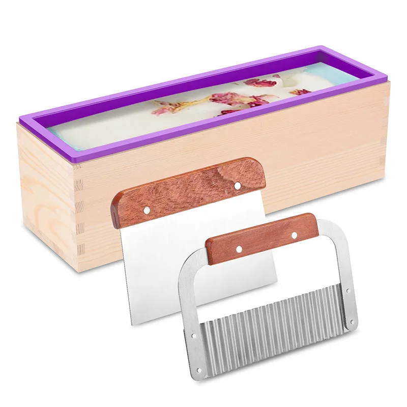 Handmade Silicone Soap Mold for Bath Treats Chocolate Jelly Candy Kitchen Cooking Tools Mould for DIY Crafts 4PCS Set