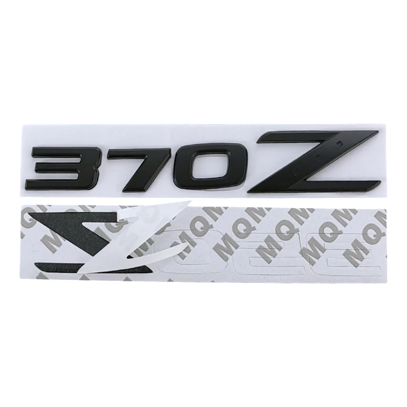 ثلاثية الأبعاد معدن 350Z شعار 370Z رسائل شارة سيارة جذع الباب الجانب ملصق مائي 350Z شعار 370Z ملصق اكسسوارات