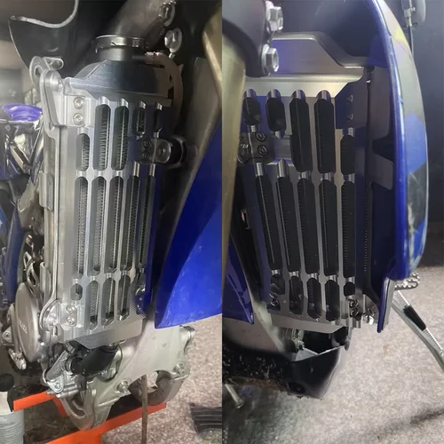 Imagen 2 del producto Para Yamaha YZ250F YZ250FX YZ450F YZ450FX YZ 250F 250FX 450F 450FX accesorios de motocicleta cubierta protectora para parrilla de radiador