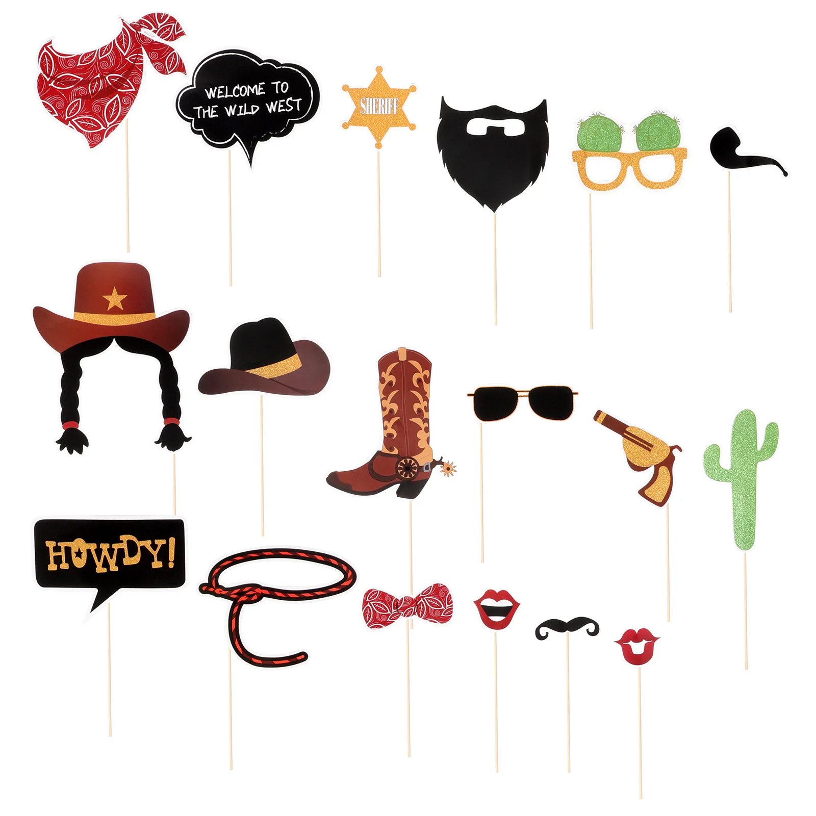 

Tinksky Kit Accessory with Bamboo Sticks Funny Picture Supplies