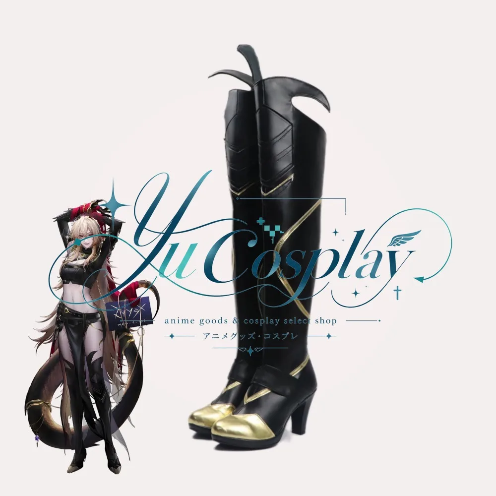 Cynex Cosplay Shoes Custom Platform Boots Plus Size Anime Game Shoes for Performance Outfit