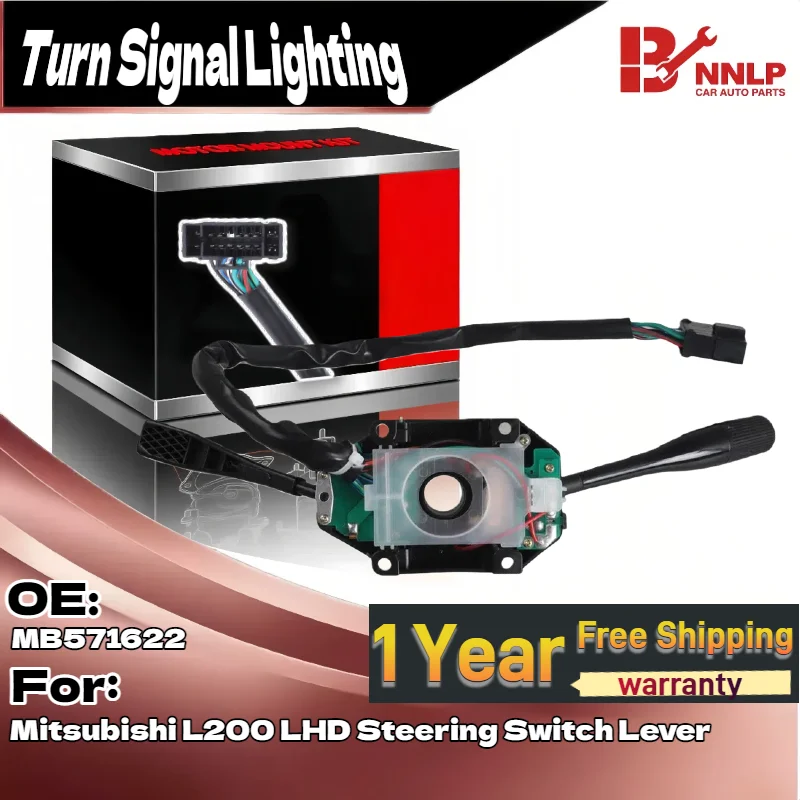 

Combination Turn Signal Switch Wiper Switch Fit for Mitsubishi L200 LHD MB571622 MB415215