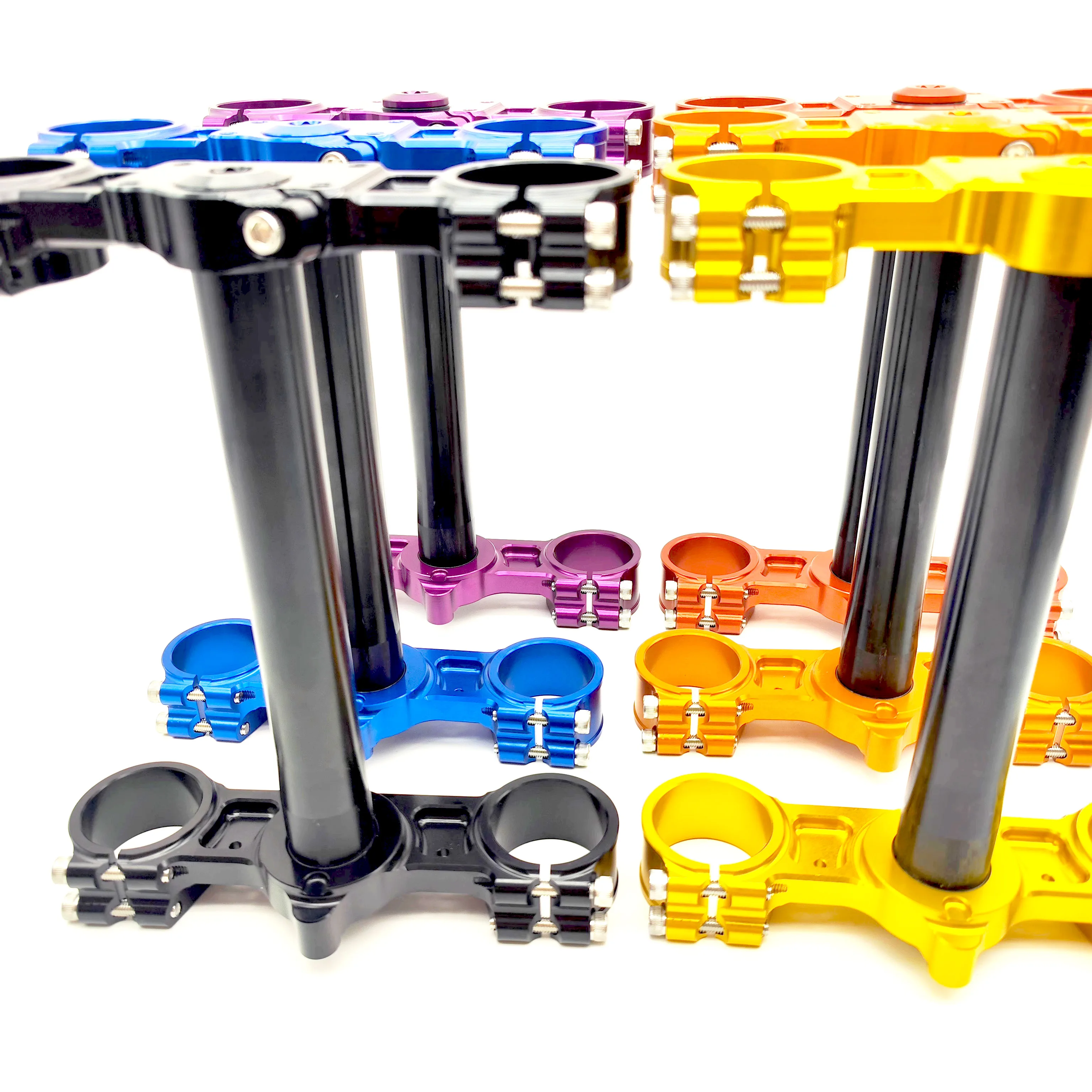Super bike Electric Dirt Bike Light bee Mod Triple Clamp Top /Triple Clamp Bottom  steering column for kke fork/DNM Fork