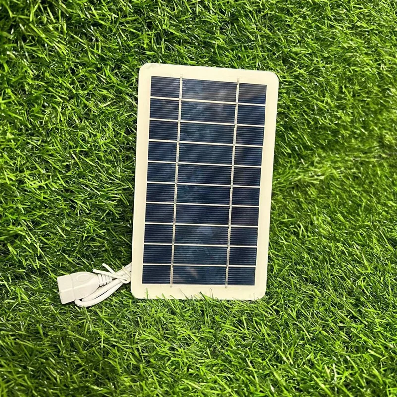 Portable 2W 5V Power Station Solar Panel Output Solar Generator Solar Charging Panel Kit Flexible Solar Cells Panel Charger