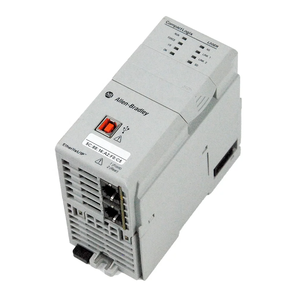 NEW 1769-L30ER AB PLC CompactLogix 5370 L3 Controllers 1MB Memory 8 I/O Expansion 16 Ethernet IP Nodes 1769-L30er