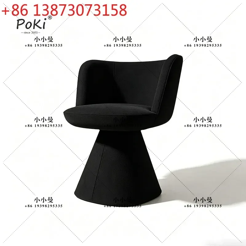 Home bedroom light luxury high-end cloakroom backrest single sofa