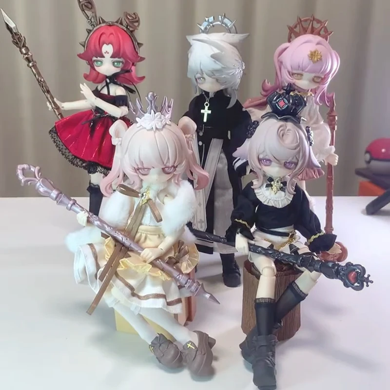 

Inedible Doll Lunar Lore Series Blind Box 1/8 Joint BJD Doll Mystery Box Surprise Bag Articulated Action Figure Ornament Toys