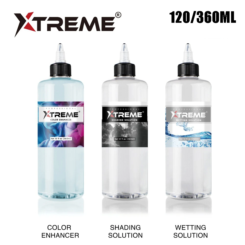 120/360ml Tattoo Color Mixing Solution Special Shading Solution Blending Agent Pigment Enhancer Tattoo Ink Diluent Thinner