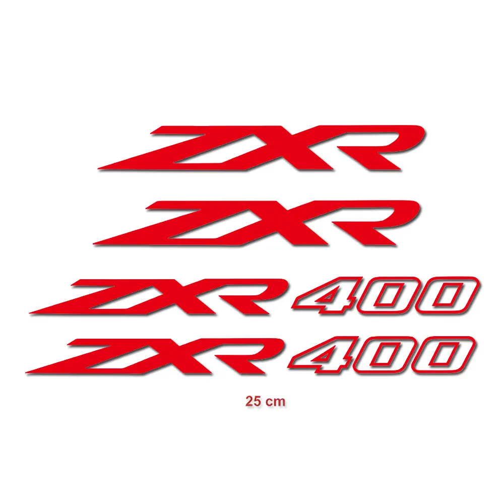 For Kawasaki ZXR 400 Decals Hips Tank Stickers Motorcycle Car