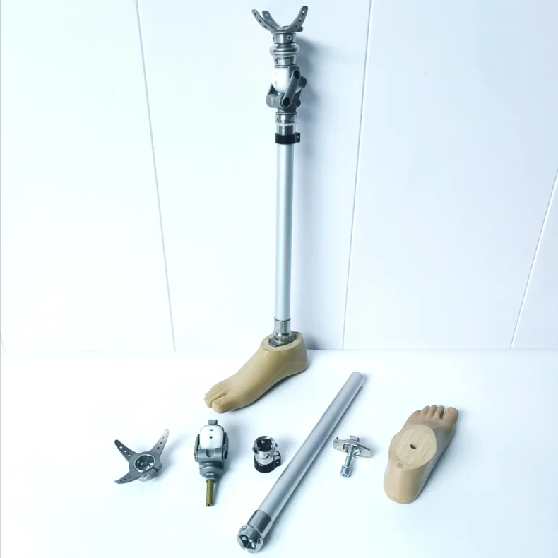 AMAIN China Customize Artificial Limbs Parts Prosthesis Orthotics Above Knee Stainless Steel Ak Prosthetic Leg