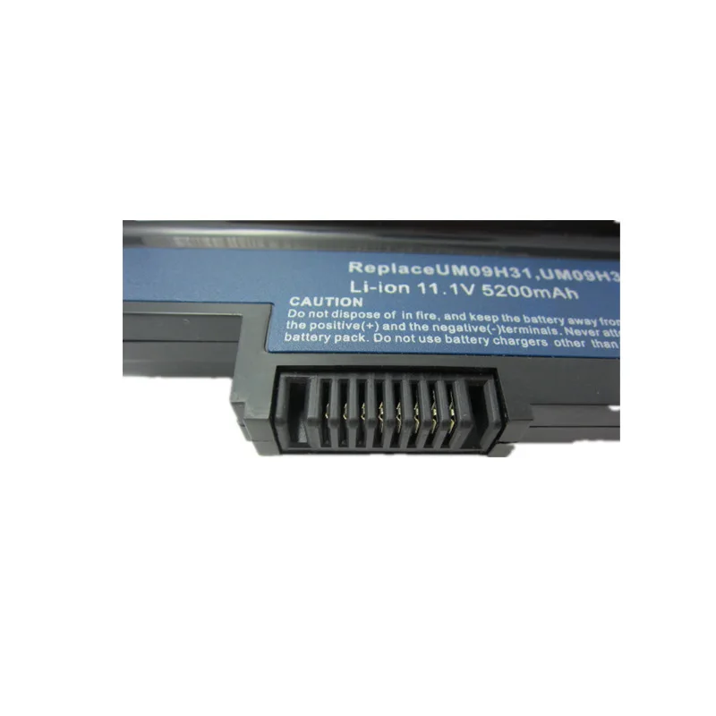 بطارية كمبيوتر محمول جديدة 5200mAh لشركة أيسر أسباير LT21 10.1 بوصة LT2101n UM09G75 UM09G51 UM09G71 UM09H56 UM09H70 UM09H73 UM09H75
