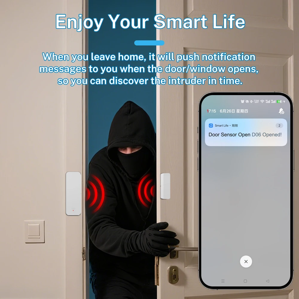 Рисунок 2 - Tuya умный дом Wi-Fi дверной датчик